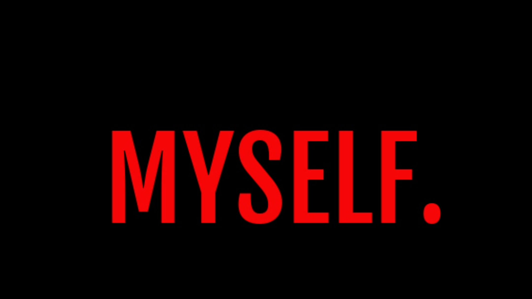 Myself Audio